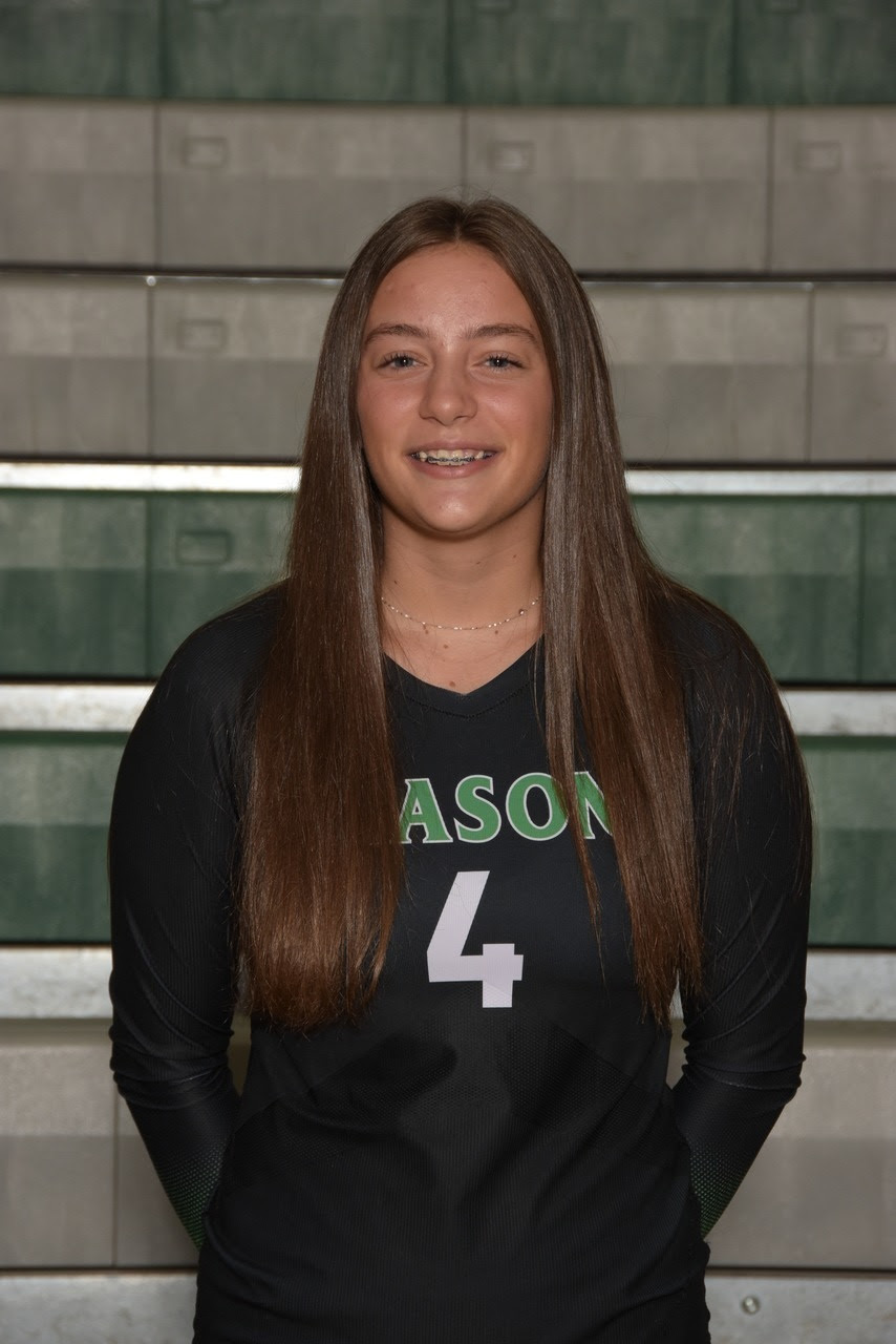 Addy is a sophomore on the Mason Girls Volleyball Team.